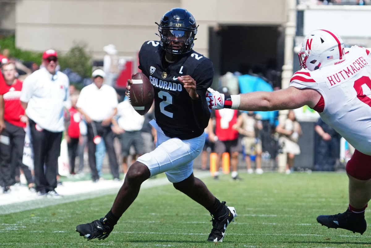 Nebraska vs. Colorado 2023 - Nash Hutmacher and Shedeur Sanders
